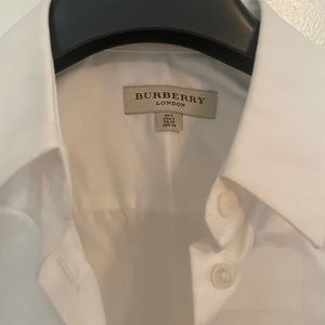 Burberry fitted jacquard shirt